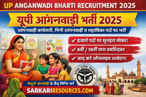 UP Anganwadi Bharti Recruitment 2025 – Apply Online 